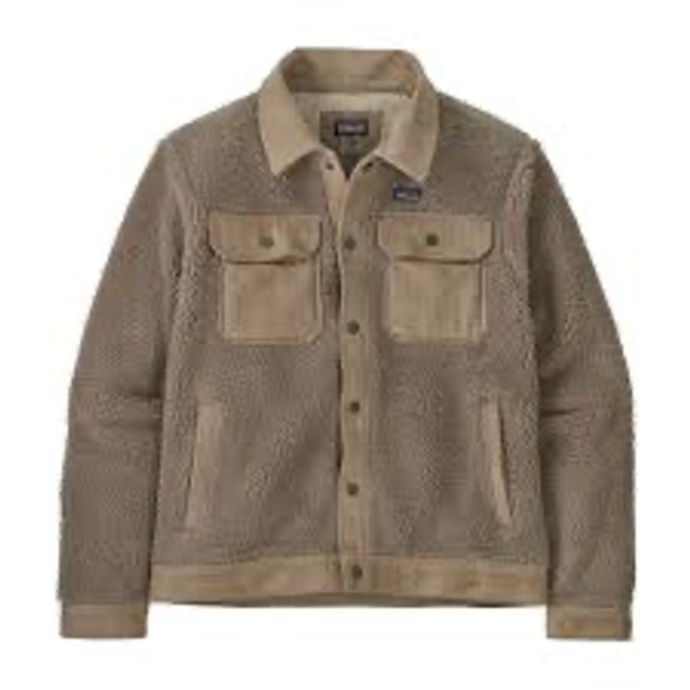 Patagonia retro x trucker Sherpa Jacket Mens XXL Brown Corduroy Trim